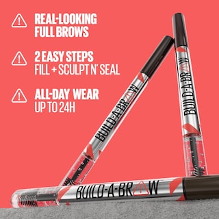 Foto 5 | Foto 5 | Maquillaje De Cejas Maybelline Build-a-brow 2 En 1 Brow Brow Blonde - Venta Internacional.