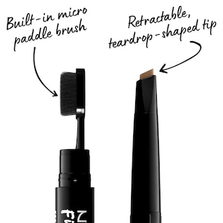 Foto 3 | Foto 3 | Lápiz De Pomada Para Cejas Nyx Professional Makeup Fill & Fluff - Venta Internacional.