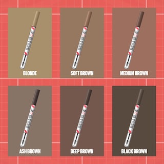 Foto 6 | Foto 6 | Maquillaje De Cejas Maybelline Build-a-brow 2 En 1 Soft Brown - Venta Internacional.