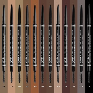 Foto 5 | Foto 5 | Lápiz De Cejas Nyx Professional Makeup Micro Brow - Rubio Ceniza - Venta Internacional.