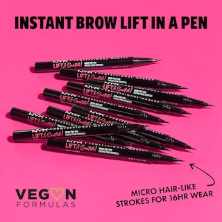 Foto 2 | Foto 2 | Lápiz Para Cejas Nyx Professional Makeup Lift & Snatch Auburn - Venta Internacional.