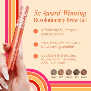 Foto 4 | Foto 4 | Gel Para Cejas Y Sérum Realzador De Cejas Grande Cosmetics Taupe - Venta Internacional.