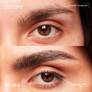 Foto 3 | Foto 3 | Lápiz De Cejas Nyx Professional Makeup Micro Brow - Gris - Venta Internacional.