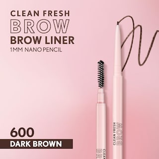 Foto 2 | Foto 2 | Lápiz De Cejas Covergirl Clean Fresh Brow Nano 600 Dark Brown - Venta Internacional.