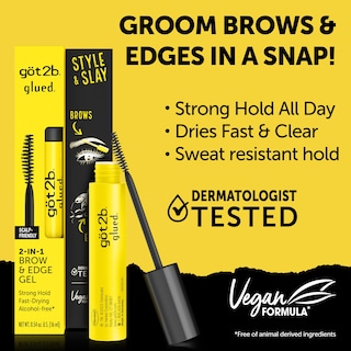 Foto 2 | Foto 2 | Gel Para Cejas Y Cabello Got2b Glue Brows & Edges, Fórmula Vegana - Venta Internacional.