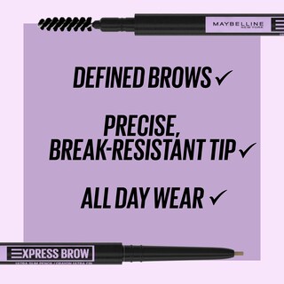 Foto 4 | Foto 4 | Maquillaje De Cejas Maybelline Express Brow Ultra Slim Taupe - Venta Internacional.