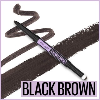 Foto 2 | Foto 2 | Lápiz Y Polvo Para Cejas Maybelline Express Brow Black Brown - Venta Internacional.