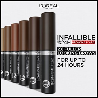 Foto 3 | Foto 3 | Máscara Para Cejas L'oreal Paris Infallible Voluminizing 24h 5.0 Brunette - Venta Internacional.