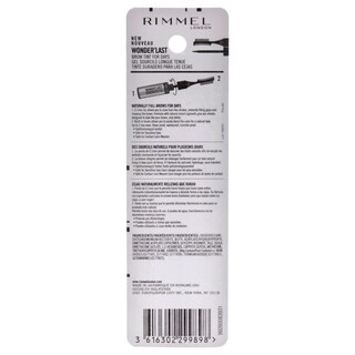 Foto 3 | Foto 3 | Tinte Para Cejas Rimmel London Wonder Last 002 Soft Brown 4,5 Ml - Venta Internacional.