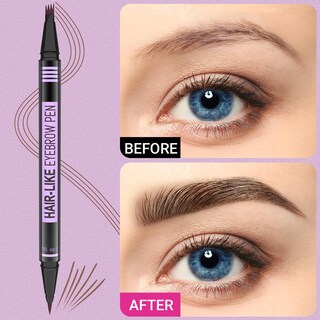 Foto 2 | Foto 2 | Bolígrafo Para Cejas Imethod Magic 2 En 1 Resistente Al Agua, Color Marrón Claro - Venta Internacional.