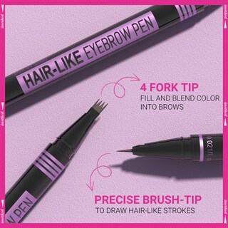 Foto 4 | Foto 4 | Bolígrafo Para Cejas Imethod Magic 2 En 1 Resistente Al Agua, Color Marrón Claro - Venta Internacional.