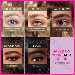 Foto 6 | Foto 6 | Bolígrafo Para Cejas Imethod Magic 2 En 1 Resistente Al Agua, Color Marrón Claro - Venta Internacional.
