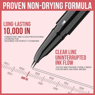 Foto 4 | Foto 4 | Lápiz Para Cejas Imethod Curved Brow Pencil 2 En 1, Color Marrón, Dura 24 Horas - Venta Internacional.
