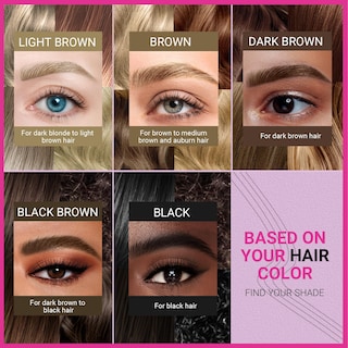Foto 6 | Foto 6 | Bolígrafo Para Cejas Imethod Magic 2 En 1, Impermeable, Negro Y Marrón - Venta Internacional.