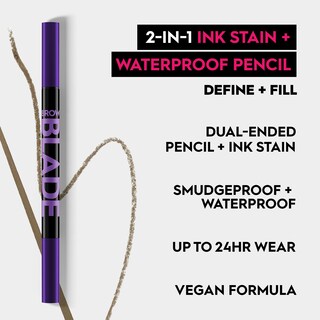 Foto 3 | Foto 3 | Lápiz De Cejas Urban Decay Brow Blade Waterproof Taupe Trap - Venta Internacional.