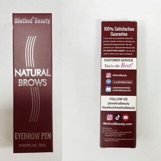 Foto 6 | Foto 6 | Lápiz Para Cejas Imethod Upgrade Tattoo, Resistente Al Agua, Color Marrón Rojizo - Venta Internacional.