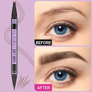 Foto 2 | Foto 2 | Bolígrafo De Cejas Imethod Magic 2 En 1 Resistente Al Agua Para Mujer, Color Negro - Venta Internacional.