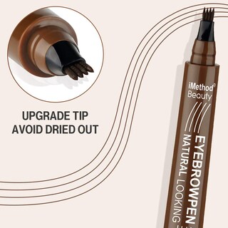 Foto 2 | Foto 2 | Lápiz Para Cejas Imethod Upgrade Tattoo, Resistente Al Agua, Color Marrón Claro - Venta Internacional.