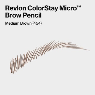 Foto 2 | Foto 2 | Lápiz De Cejas Revlon Colorstay Micro W/ Spoolie 454 Med Brown - Venta Internacional.