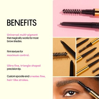 Foto 5 | Foto 5 | Paquete De Lápiz De Cejas Y Lápiz De Cejas De Precisión Winky Lux - Venta Internacional.