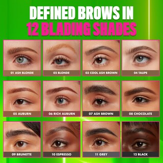 Foto 7 | Foto 7 | Lápiz De Cejas Nyx Professional Makeup Blade & Shade - Venta Internacional.