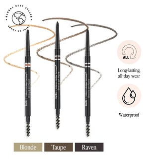 Foto 3 | Foto 3 | Lápiz Para Cejas Billion Dollar Brows Micro Raven De Doble Punta, Paquete De 2 - Venta Internacional.