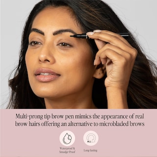 Foto 6 | Foto 6 | Bolígrafo para Cejas Billion Dollar Brows The Microblade Effect Raven Black - Venta Internacional