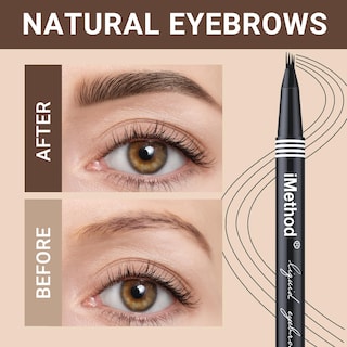 Foto 3 | Foto 3 | Bolígrafo Para Cejas Imethod Micro Con Punta De 4 Horquillas, Marrón Claro, Impermeable - Venta Internacional.