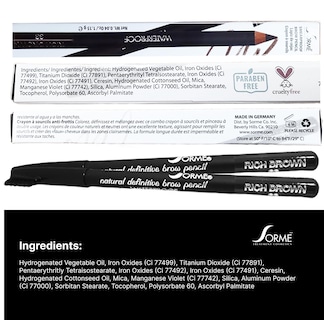 Foto 7 | Foto 7 | Lápiz De Cejas Sormé Treatment Natural Definitive Waterproof - Venta Internacional.