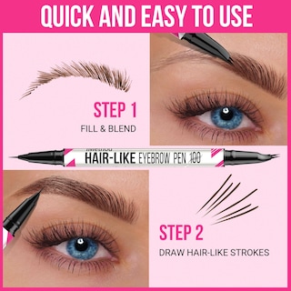 Foto 5 | Foto 5 | Lápiz Para Cejas Imethod Con Punta Curva Y Punta De Pincel Precisa X2 - Venta Internacional.