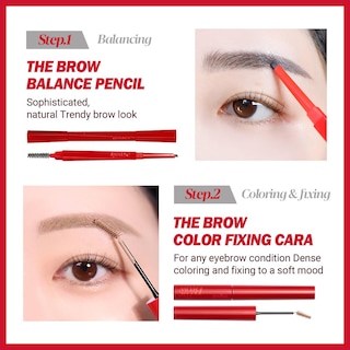 Foto 7 | Foto 7 | Máscara De Cejas Espoir The Brow Color Fixing Cara #1 Beige - Venta Internacional.