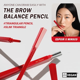 Foto 2 | Foto 2 | Lápiz Para Cejas Espoir The Brow Balance #1 Classic Brown - Venta Internacional.