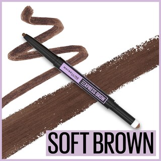 Foto 2 | Foto 2 | Maquillaje De Cejas Maybelline Express Brow 2 En 1 Soft Brown - Venta Internacional.