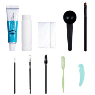 Foto 1 | Foto 1 | Set De Crema Para Cejas Huoguo Diy Tinte Para Cejas Marrón Y Negro - Venta Internacional.