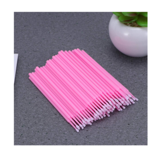 Foto 5 | Foto 5 | Kit 100 Microbrush + 50 Parches Hidrogel + 50 Cepillos 1 Cinta 50 Parches Curvos Rosa