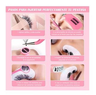 Foto 4 | Foto 4 | Kit Profesional de Secado y Ventilación para Extensiones de Pestañas y Maquillaje Facial