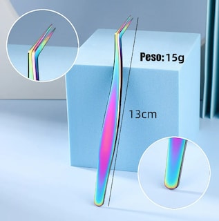 Foto 4 | Foto 4 | Set Xtellar De 7 Pinzas Para Pestañas Con Estuche