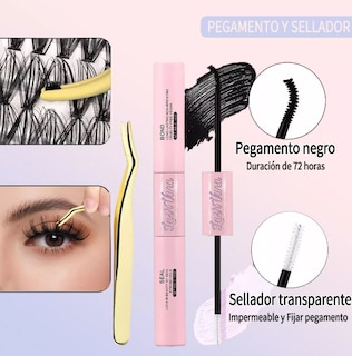 Foto 4 | Foto 4 | Extensiones Xtellar Pestañas Diy, Kit De Racimos De Pestañas