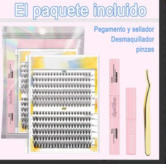 Foto 4 | Foto 4 | Extensiones Xtellar Pestañas Diy, Kit De Racimos De Pestañas