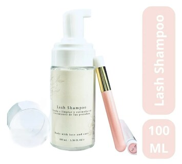 Foto 4 | Foto 4 | Lash Xtellar Shampoo 100ml Con Brocha Y Cepillo Limpieza Pestañas
