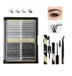 Xtellar Set De Extensión De Pestañas Volumen Glamuroso Y Natural, Innovador Kit De Maquillaje