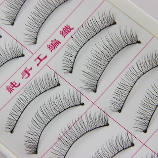 Foto 2 | Foto 2 | Pestañas Postizas Largas Naturales De Fashion Eyelashes Huoguo (10 Pares) - Venta Internacional.