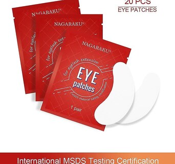 Foto 1 | Foto 1 | Eye Primer Huoguo 60 Pares De Almohadillas Para Extensión De Pestañas Color Rojo - Venta Internacional.
