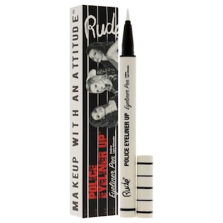 Foto 3 | Foto 3 | Police Eyeliner Up Eyeliner Pen - Top Dog Rude Cosmetics White Colour