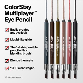 Foto 2 | Foto 2 | Venta Internacional - Lápiz De Ojos Revlon Colorstay Multiplayer 401 Checkmate 0.9 Ml
