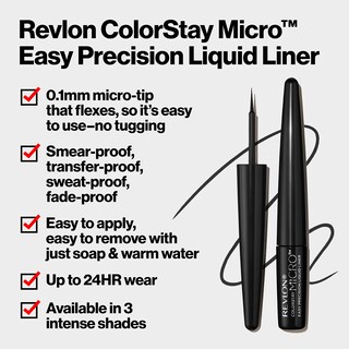 Foto 4 | Foto 4 | Delineador Líquido Revlon Colorstay Micro Easy Precision color 302 - Venta Internacional