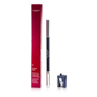 Foto 3 | Foto 3 | Lápiz Delineador De Ojos Clarins Long Lasting #01 Carbon Black W/ Bru - Venta Internacional.