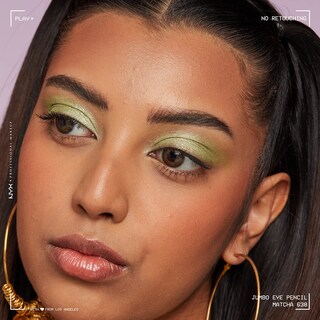 Foto 2 | Foto 2 | Lápiz De Sombra Y Delineador De Ojos Nyx Jumbo Matcha Green - Venta Internacional.