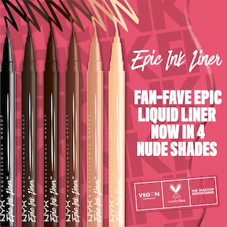 Foto 4 | Foto 4 | Delineador Líquido Impermeable Nyx Professional Makeup Epic Ink - Venta Internacional.