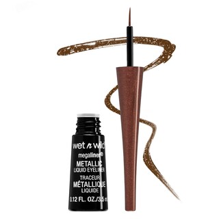 Foto 1 | Foto 1 | Delineador Líquido Wet N Wild Megaliner Metallic Brown - Venta Internacional.
